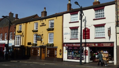 One of the main streets in Newport Pagnell